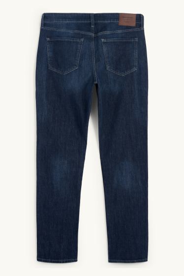 Bărbați - Slim jeans - LYCRA® - denim-albastru închis