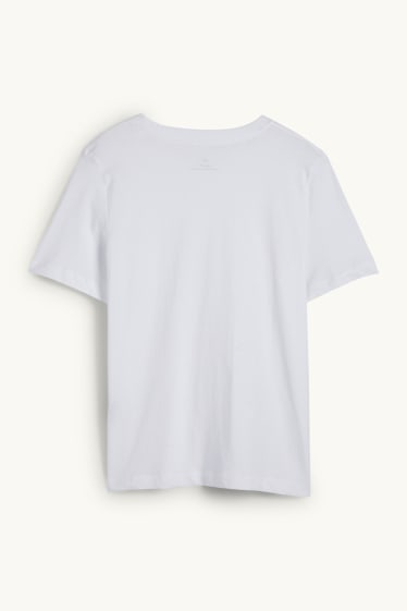 Donna - T-shirt - regular fit - bianco