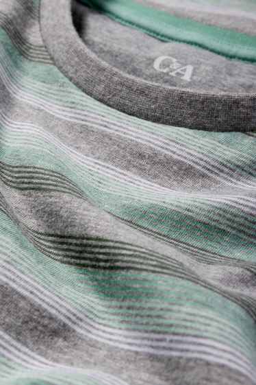 Herren - Shorty-Pyjama - grau
