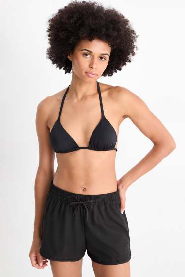 Dames - Bikinitop - triangel - voorgevormd - LYCRA® XTRA LIFE™ - zwart