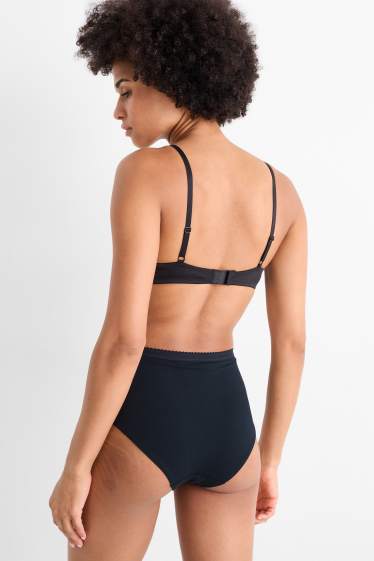 Women - Multipack of 3 - knickers - black