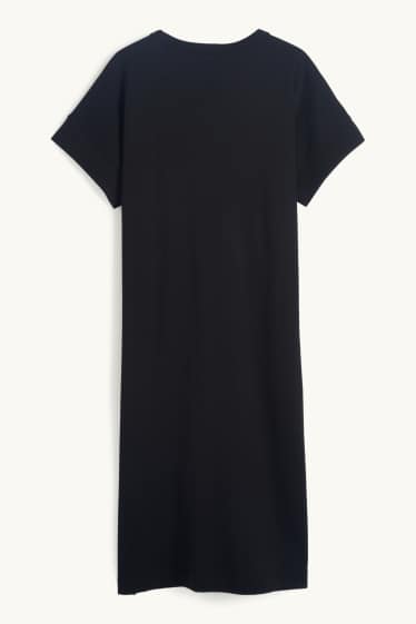 Donna - Vestito a t-shirt - nero
