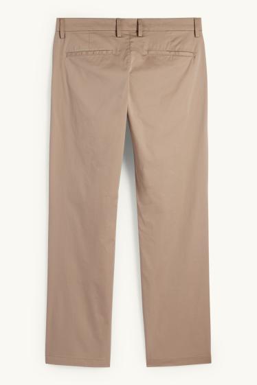 Men - Chinos - regular fit - taupe