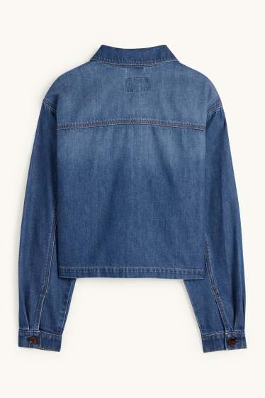 Damen - Jeansjacke - dunkeljeansblau