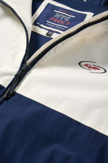 Nen - Jaqueta amb caputxa - impermeable - vermell