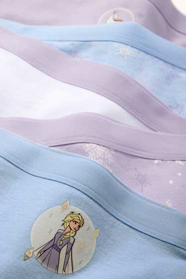 Kinder Mädchen - Multipack 5er - Die Eiskönigin - Boxershorts - blau