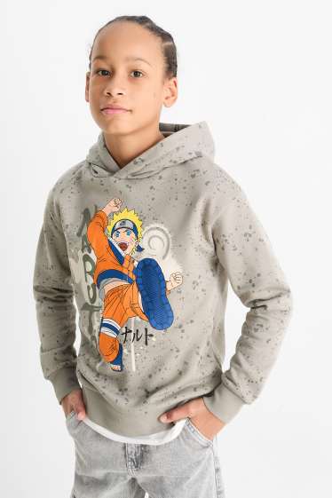 Children Boys - Naruto - hoodie - gray