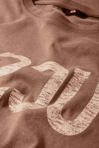 Herren - T-Shirt - braun