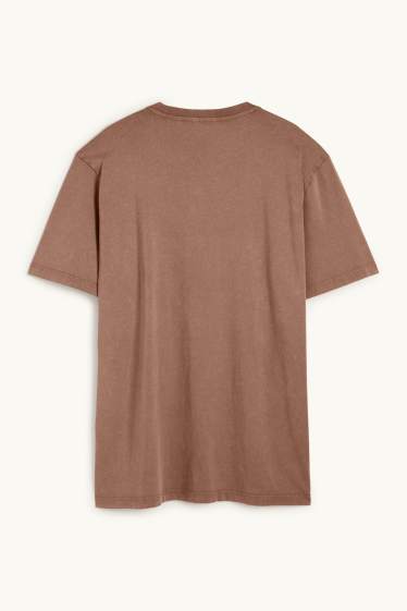 Herren - T-Shirt - braun