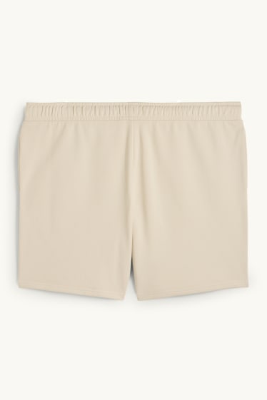 Home - Pantalons curts de xandall - beix clar