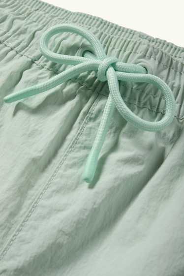 Men - Swim shorts - mint green