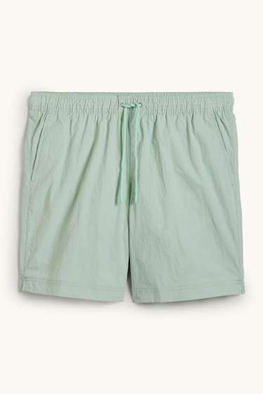 Men - Swim shorts - mint green