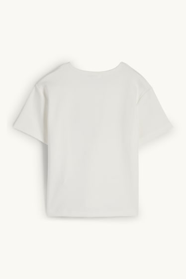 Kinder Mädchen - Peanuts - Kurzarmshirt - weiß