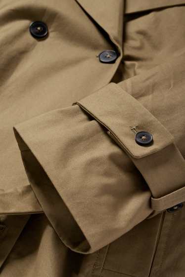 Dames - Trenchcoat - groen