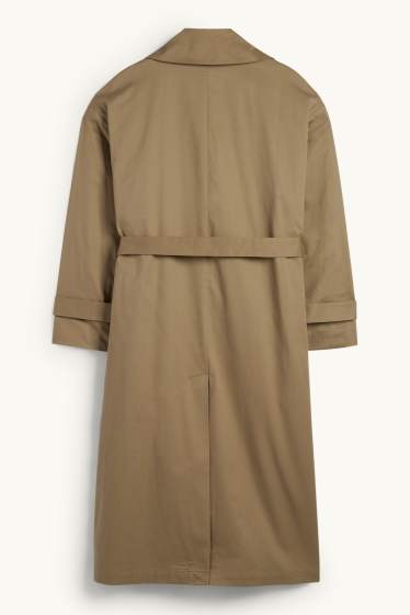 Dames - Trenchcoat - groen