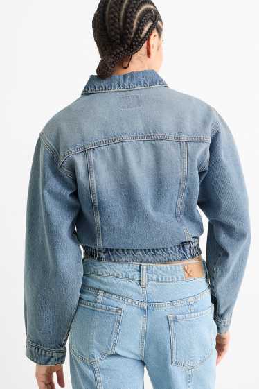 Dámské - Džínová bunda - džíny - modré