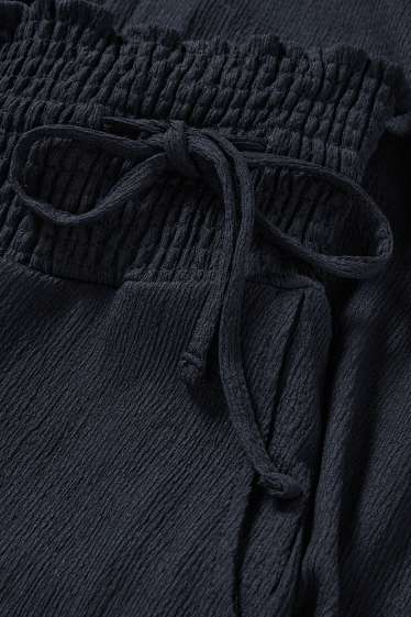 Dames - Zwangerschapsbroek - palazzo - zwart