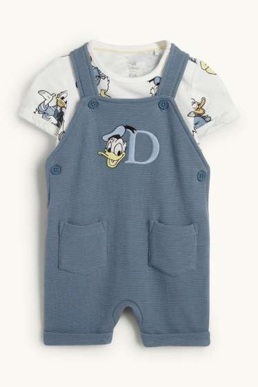 Bebeluși - băieți - Donald Duck - compleu bebeluși - 2 piese - albastru