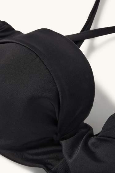 Femmes - Haut de bikini - bandeau - ampliforme - LYCRA® XTRA LIFE™ - noir