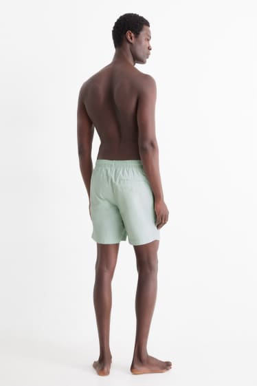 Men - Swim shorts - mint green