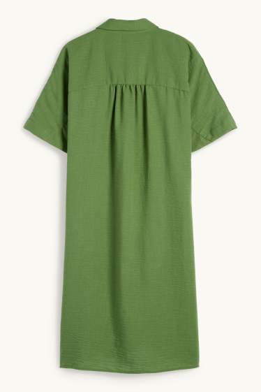 Dona - Vestit camiser - verd