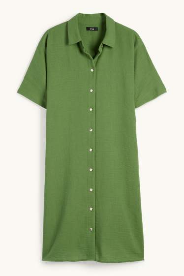 Dona - Vestit camiser - verd