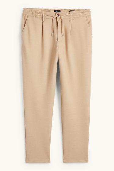 Herren - Chino - Tapered Fit  - sandfarben