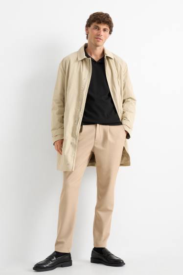 Herren - Chino - Tapered Fit  - sandfarben