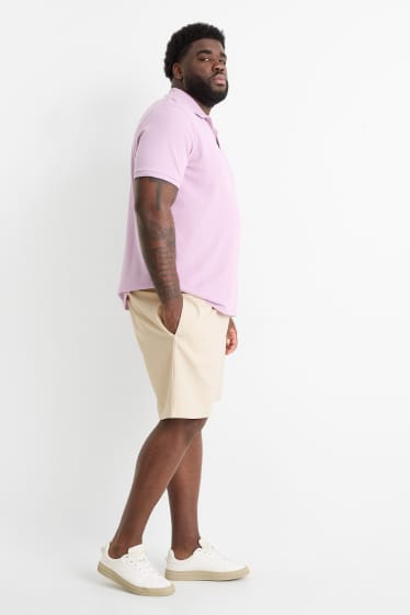 Home - Pantalons curts de xandall - beix clar