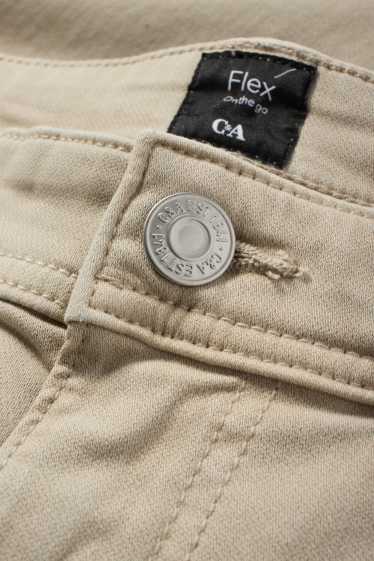 Uomo - Bermuda - Flex - LYCRA® - beige chiaro