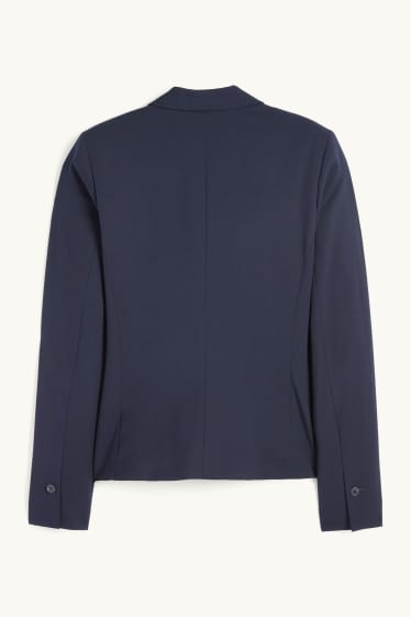 Femei - Blazer office - cambrat - albastru închis