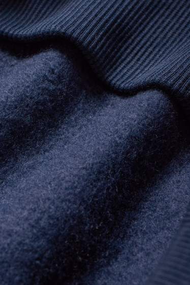 Enfants garçons - Minecraft - sweat à capuche - bleu foncé