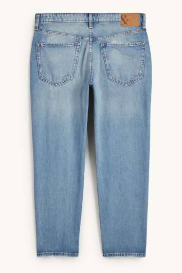 Men - Relaxed tapered jeans - blue denim