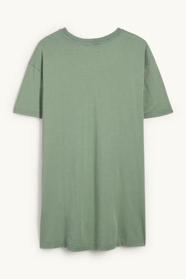 Dona - Vestit estil samarreta - verd