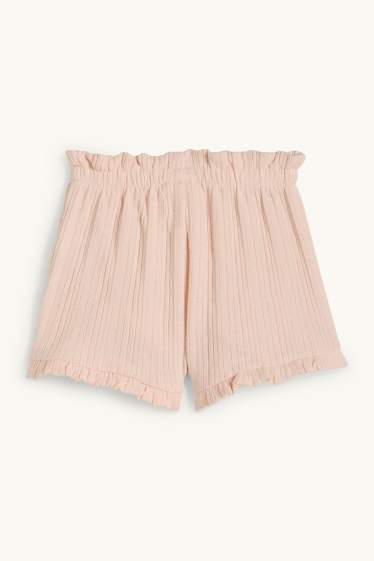 Baby Mädchen - Baby-Shorts - rosa