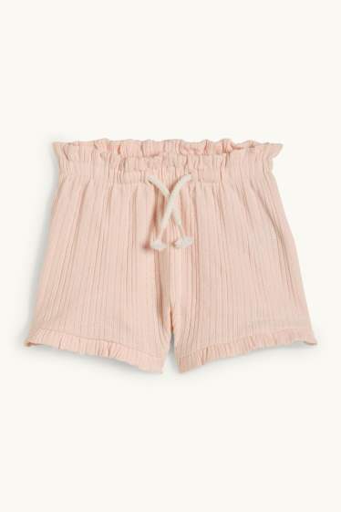 Baby Mädchen - Baby-Shorts - rosa