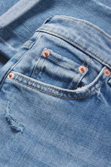 Dámské - Boyfriend jeans - mid waist - džíny - modré