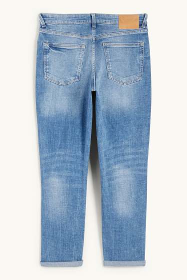 Dámské - Boyfriend jeans - mid waist - džíny - modré