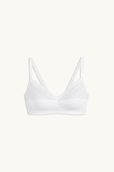 Women - Minimiser non-wired bra - white