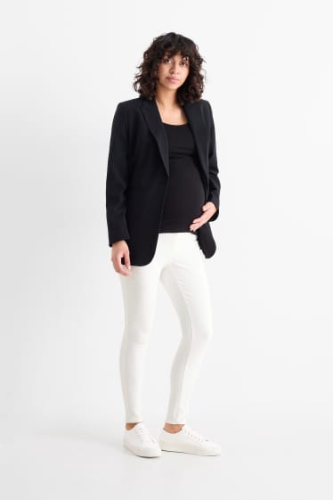 Women - Maternity jeans - jegging jeans - LYCRA® - cremewhite