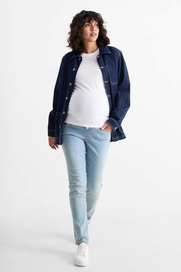 Dames - Zwangerschapsjeans - slim jeans - LYCRA® - jeanslichtblauw