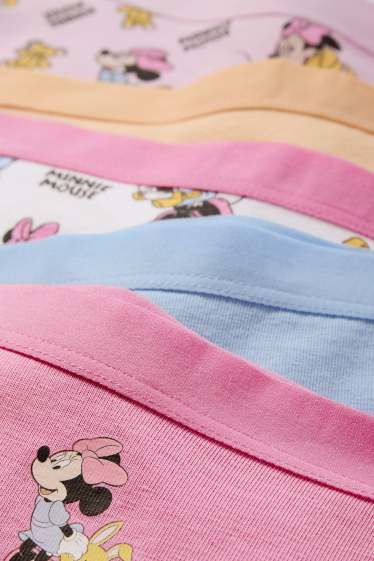 Enfants filles - Lot de 5 - Minnie Mouse - caleçons - rose