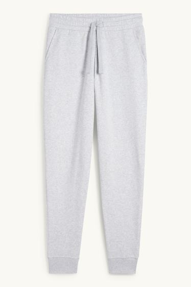 Mujer - Pantalón de deporte básico - gris claro jaspeado