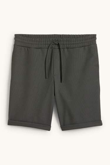 Mężczyźni - Szorty - ciemnozielony
