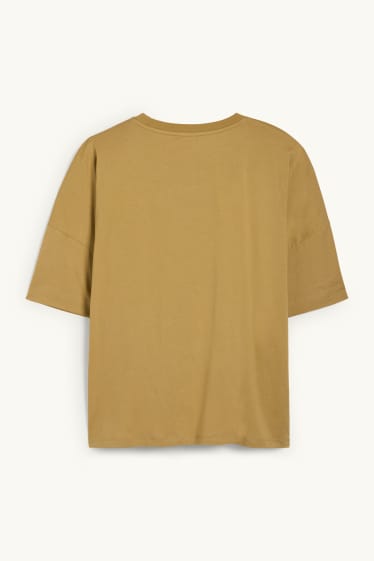 Dames - T-shirt - regular fit  - groen