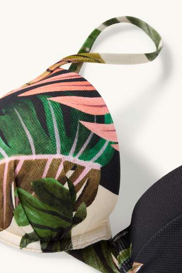 Damen - Bikini-Top mit Bügel - wattiert - LYCRA® XTRA LIFE™ - grün