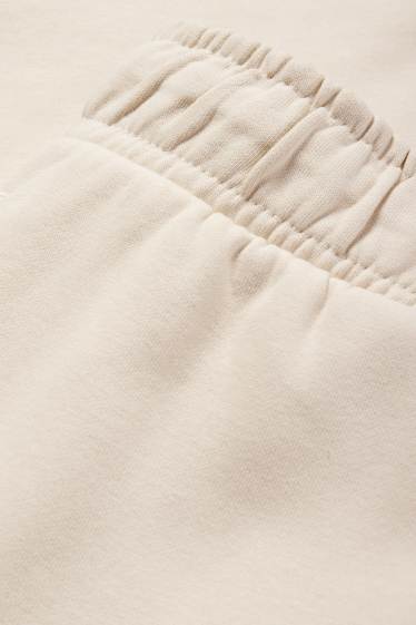 Home - Pantalons curts de xandall - beix clar