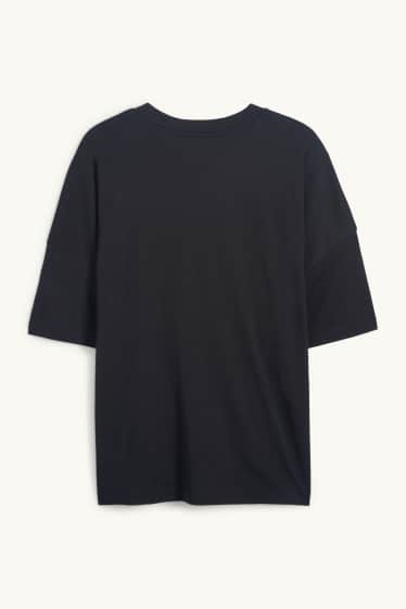 Women - T-shirt - regular fit - black