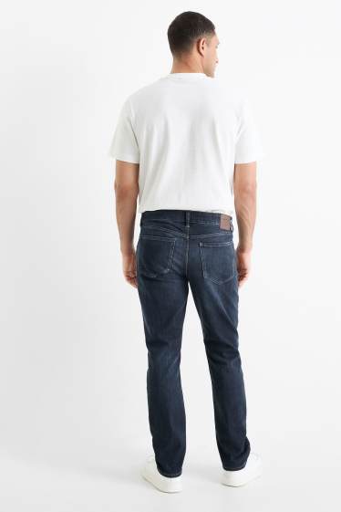 Bărbați - Slim jeans - LYCRA® - denim-albastru închis