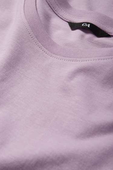Herren - T-Shirt - Regular Fit - hellviolett